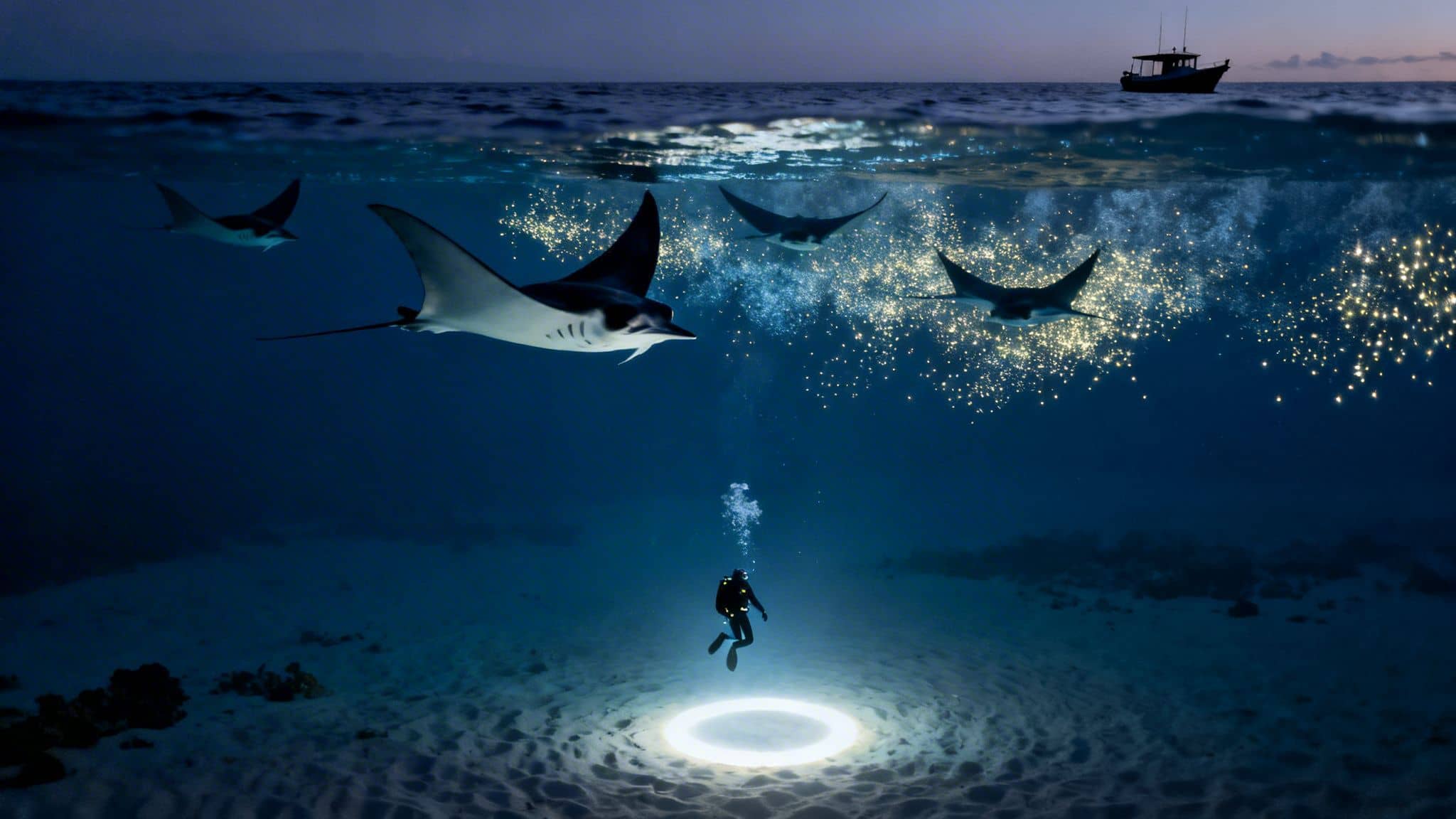 Your 2026 Guide to the Manta Ray Night Dive Kona