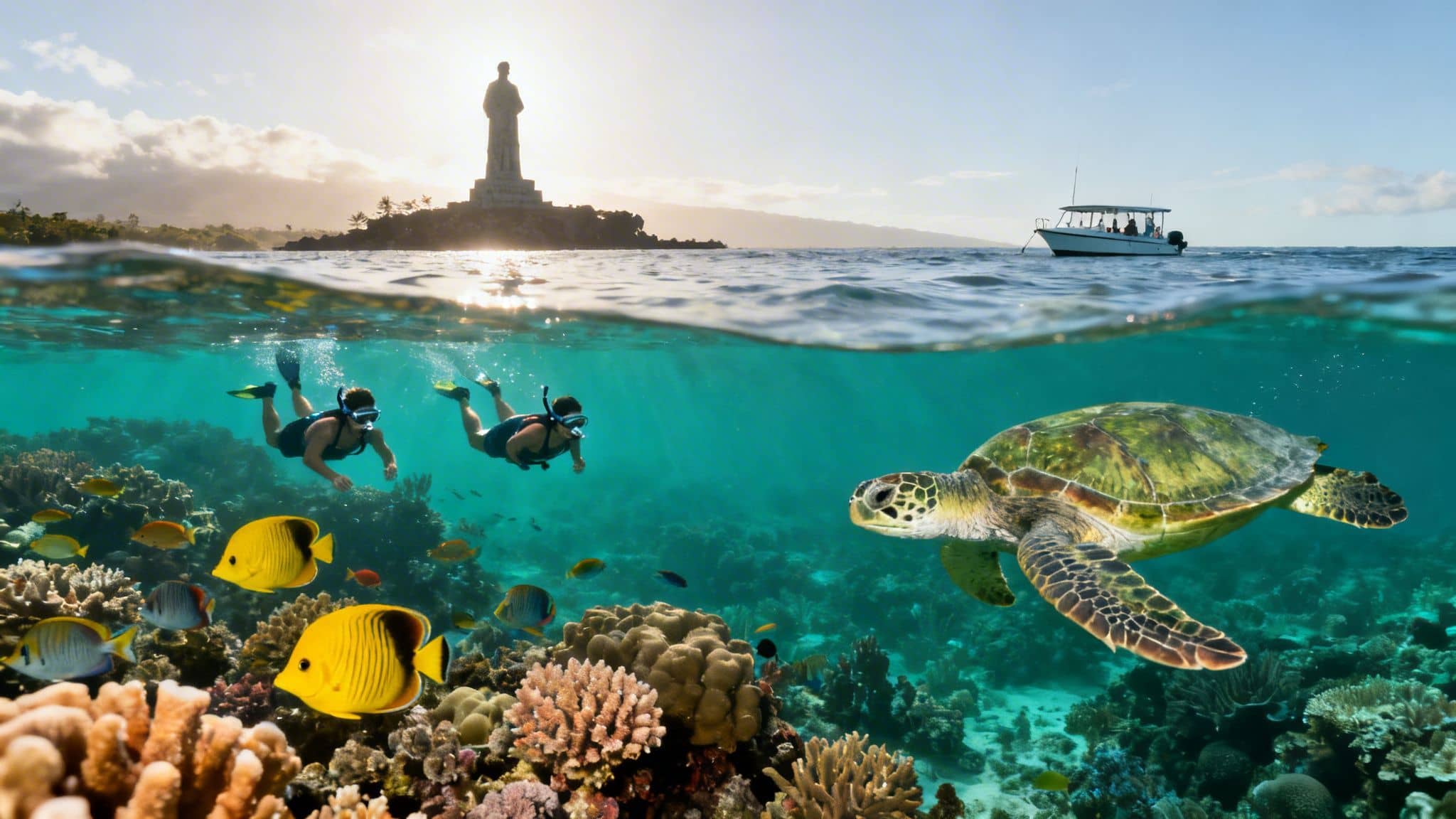 Captain Cook snorkel tours: Best Kealakekua Bay Snorkeling Experience
