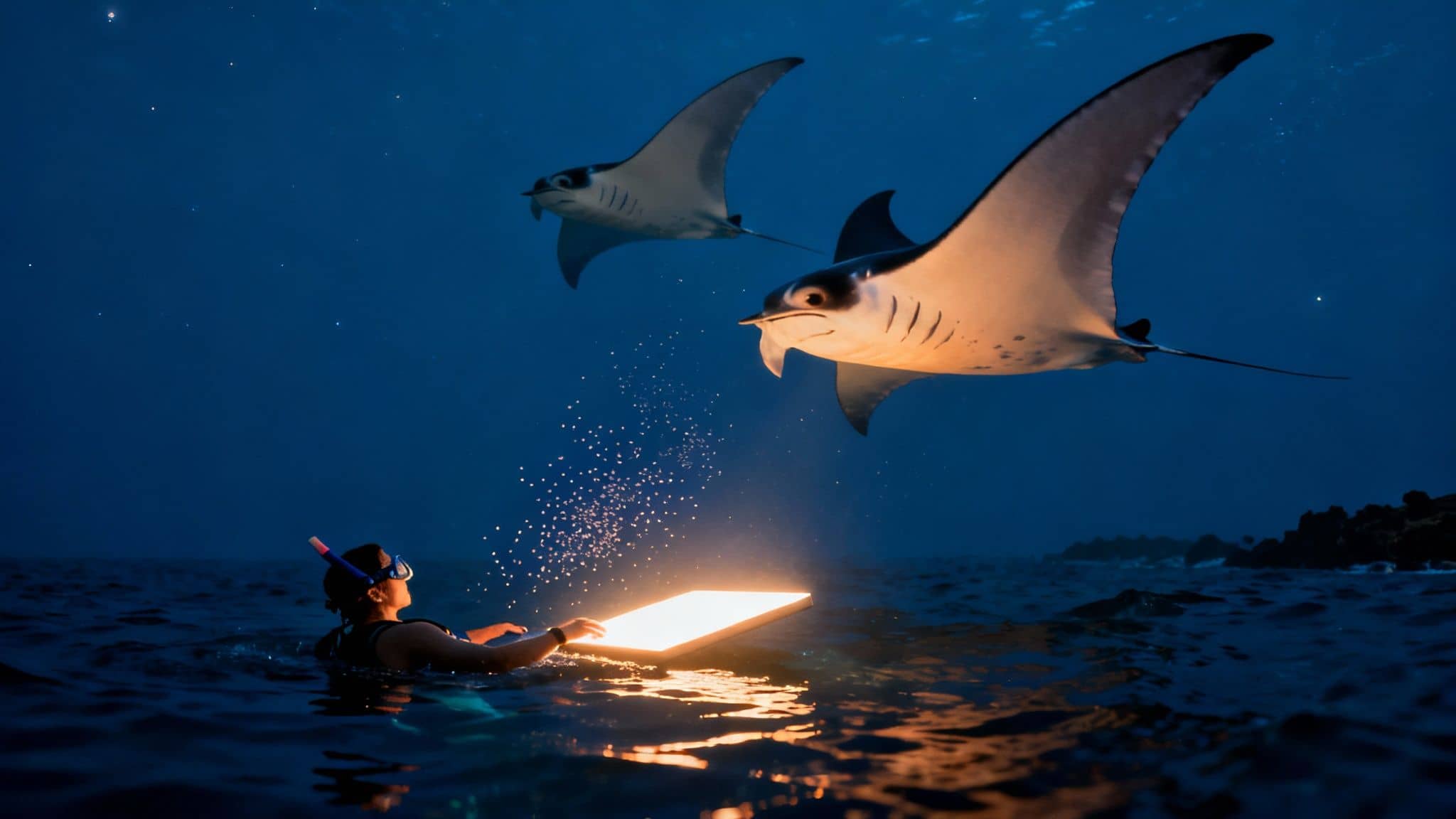 Kona night manta ray dive: Expert tips for a safe, unforgettable encounter