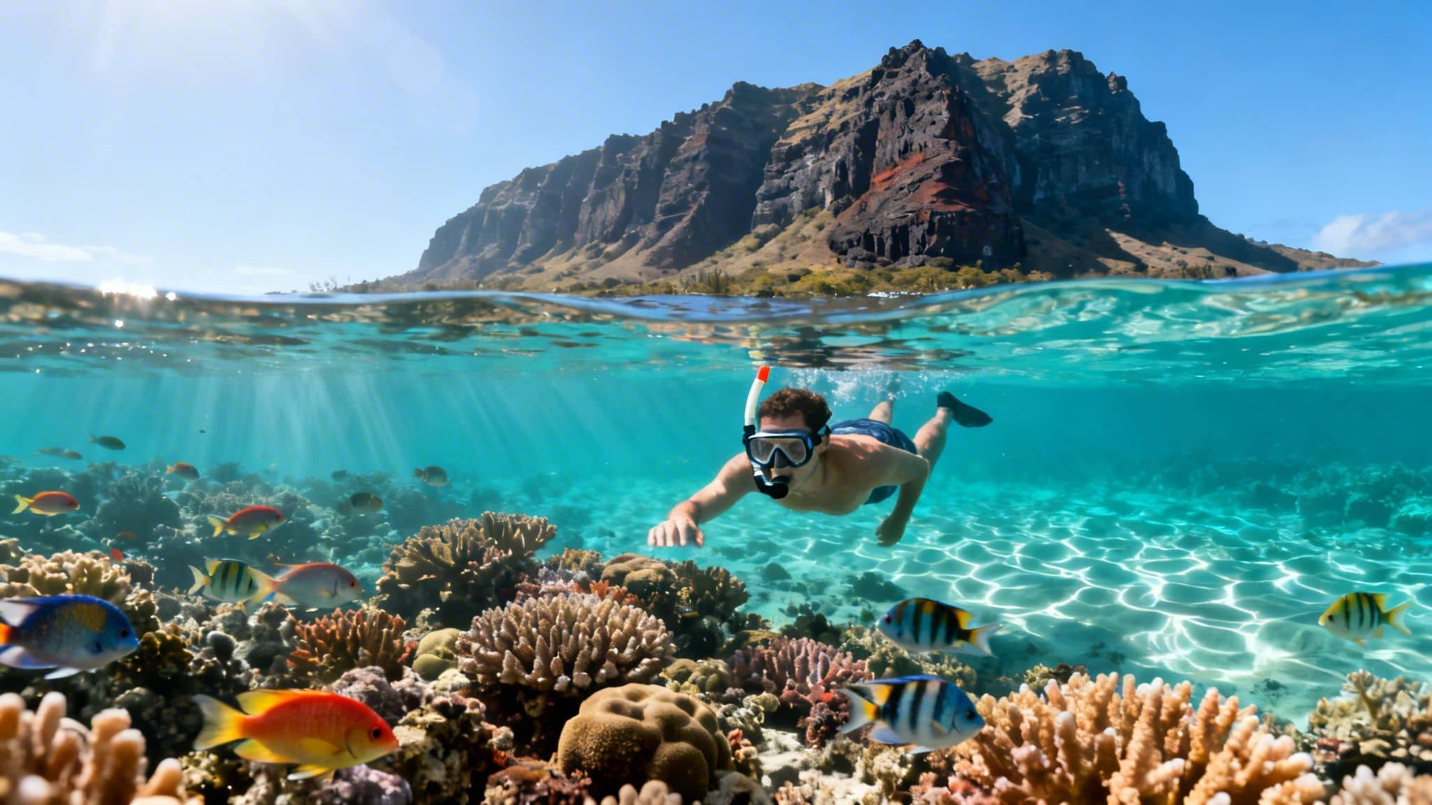Hint: Captain cook monument snorkeling