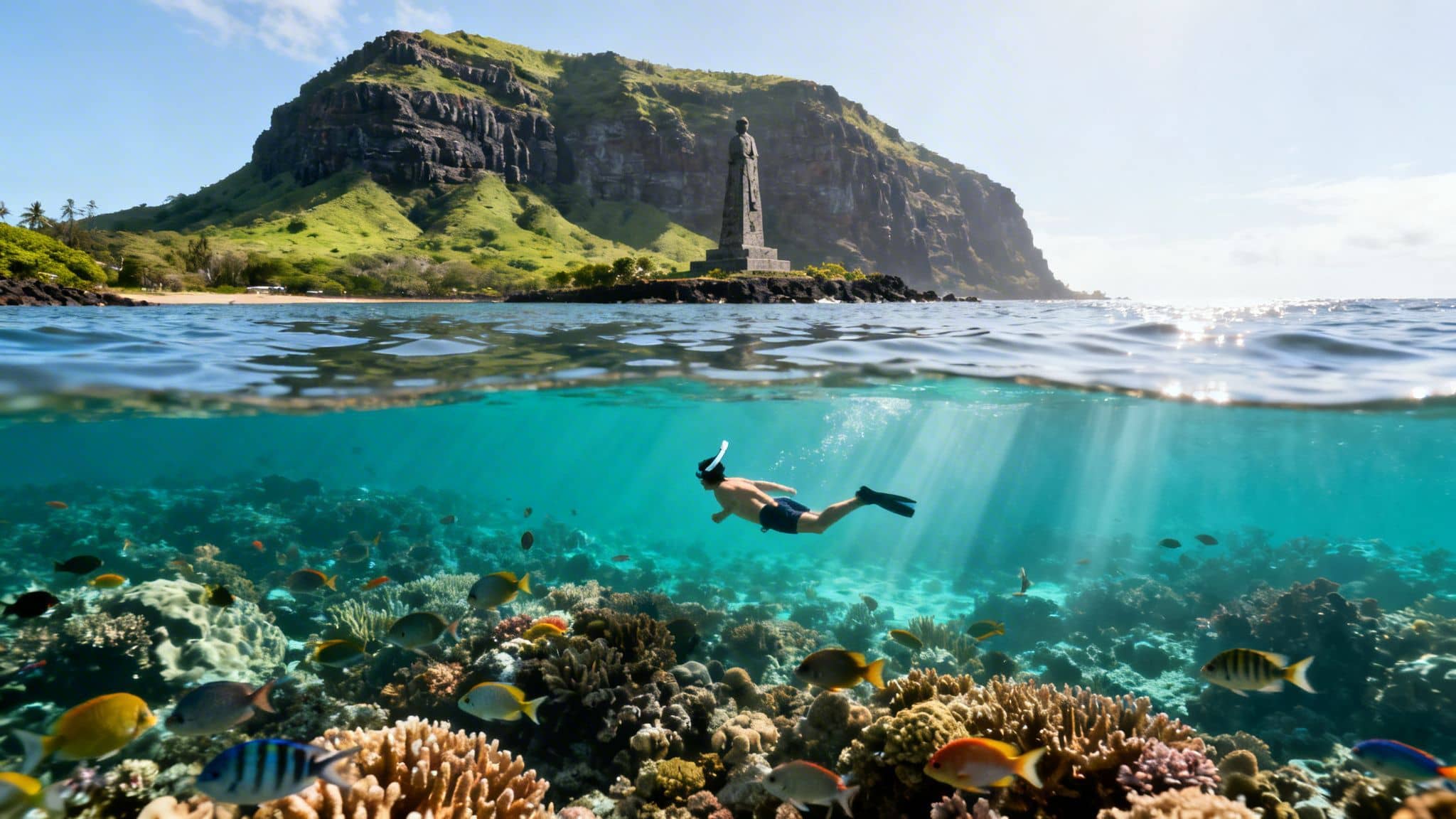 Your Guide to Captain Cook Monument Snorkeling