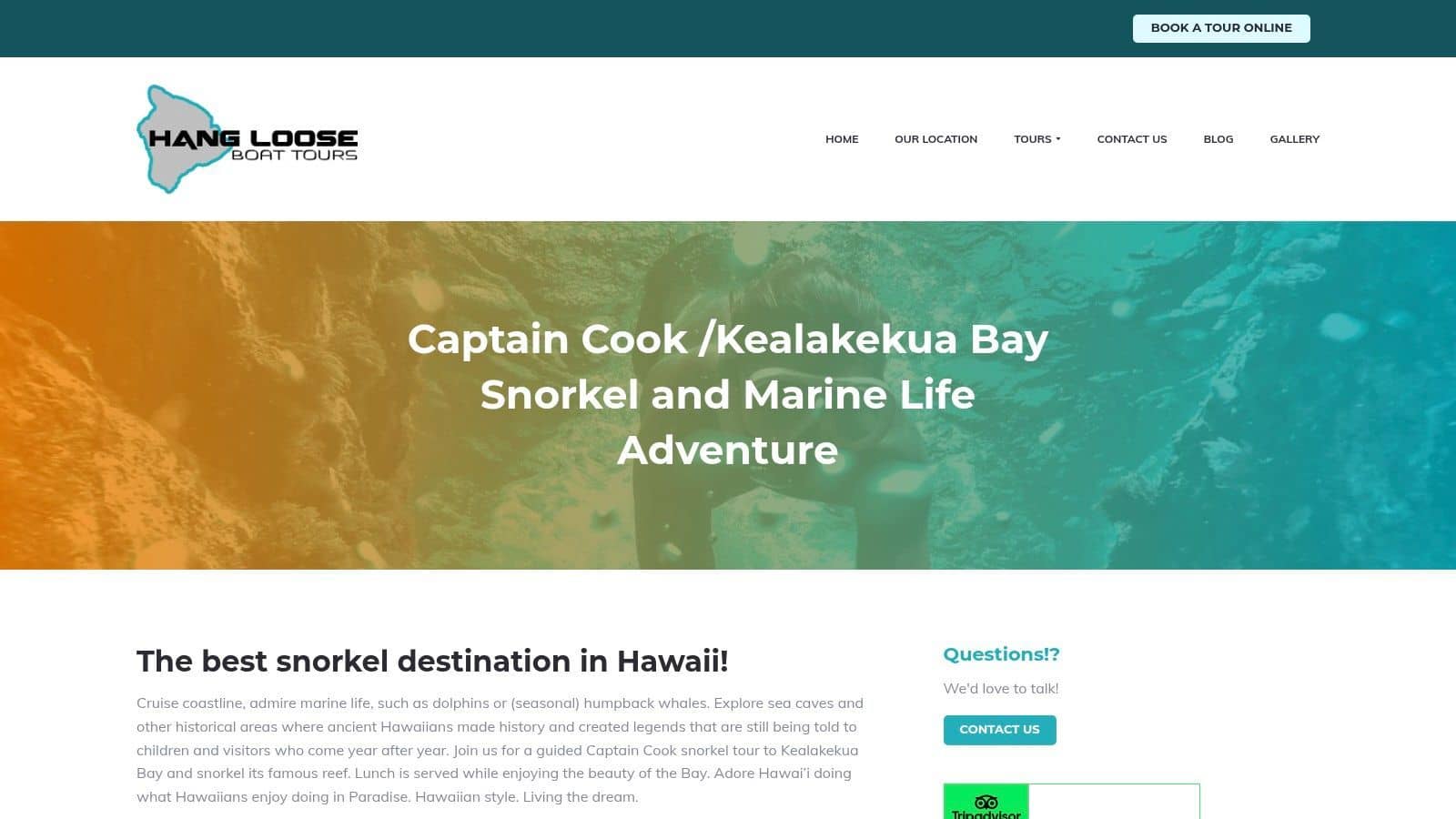 Hang Loose Boat Tours