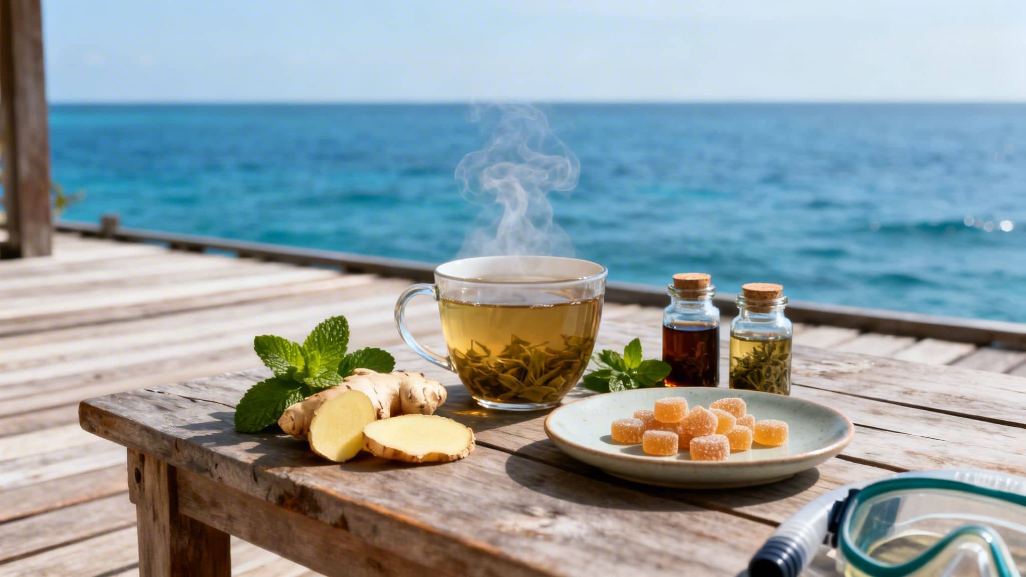 Herbs for Sea Sickness: Natural Nausea Relief for Your Trip